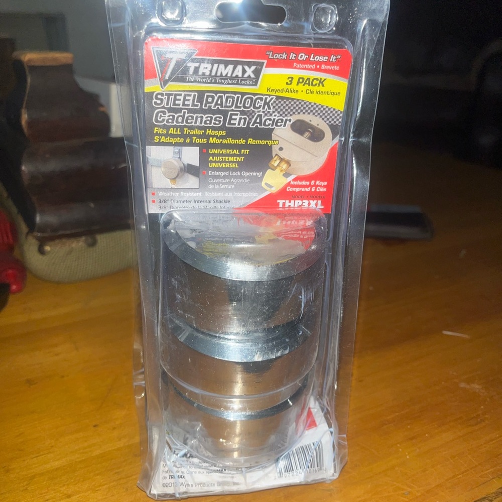 Trimax steel padlocks
